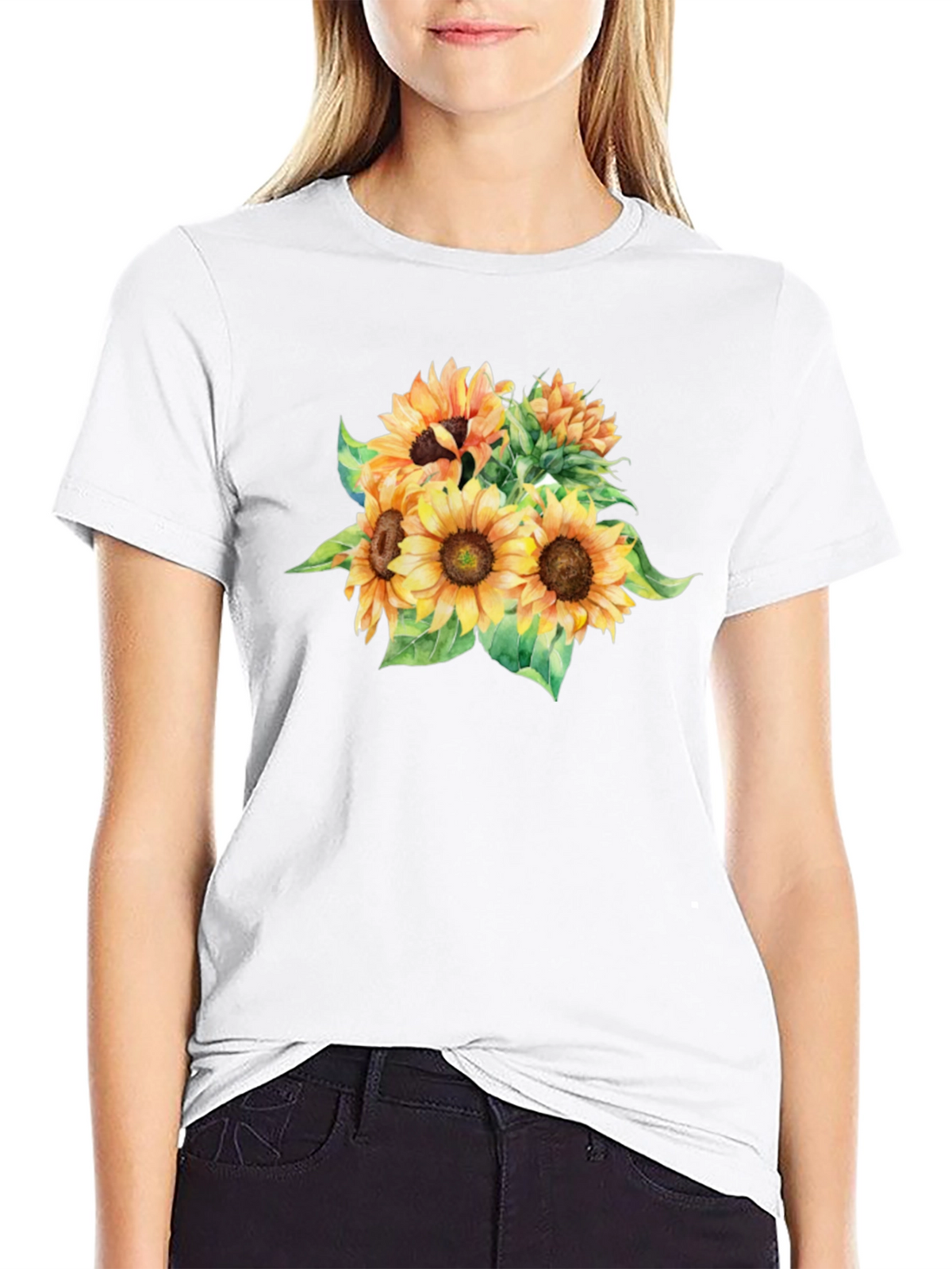 Sunflower Bouquet Graphic Tee