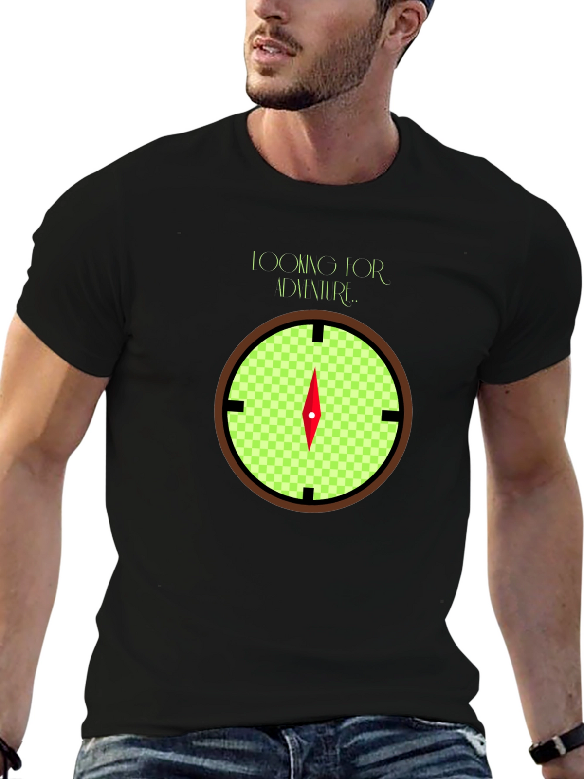 Adventure Compass Graphic Tee - Stylish & Comfortable