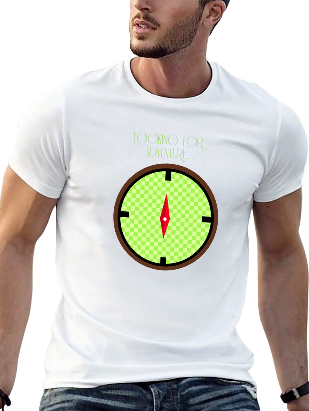 Adventure Compass Graphic Tee - Stylish & Comfortable