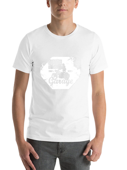 Custom Motorcycle Garage T-Shirt