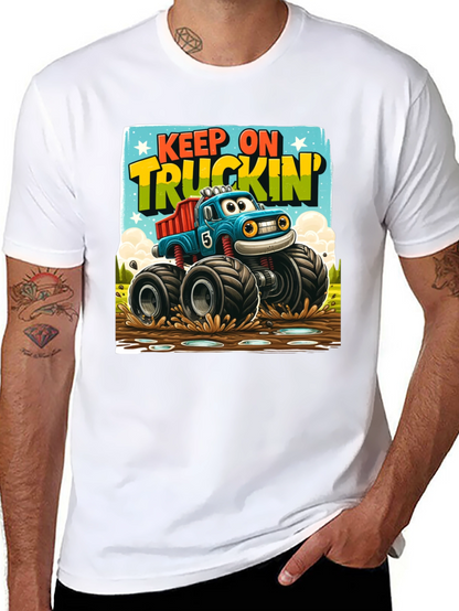 Keep On Truckin Monster Truck T-Shirt