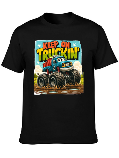 Keep On Truckin Monster Truck T-Shirt