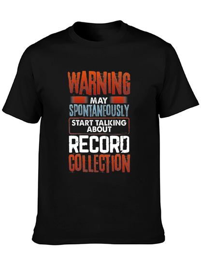 Warning Record Collection T-Shirt
