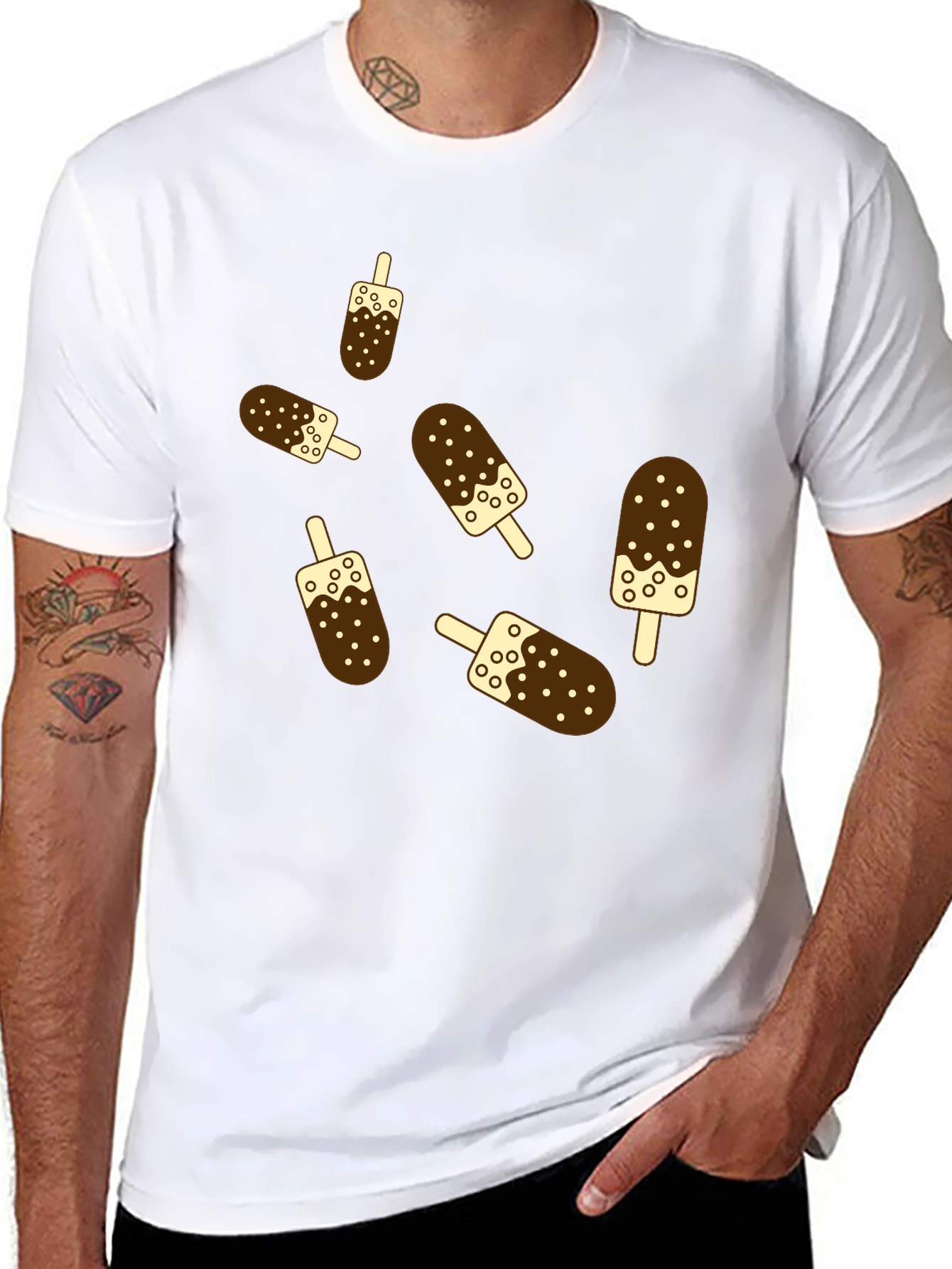 Chocolate Ice Cream T-Shirt