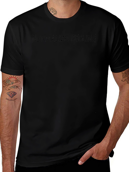 Normalize Cycling Graphic Tee - Everyday Casual Wear