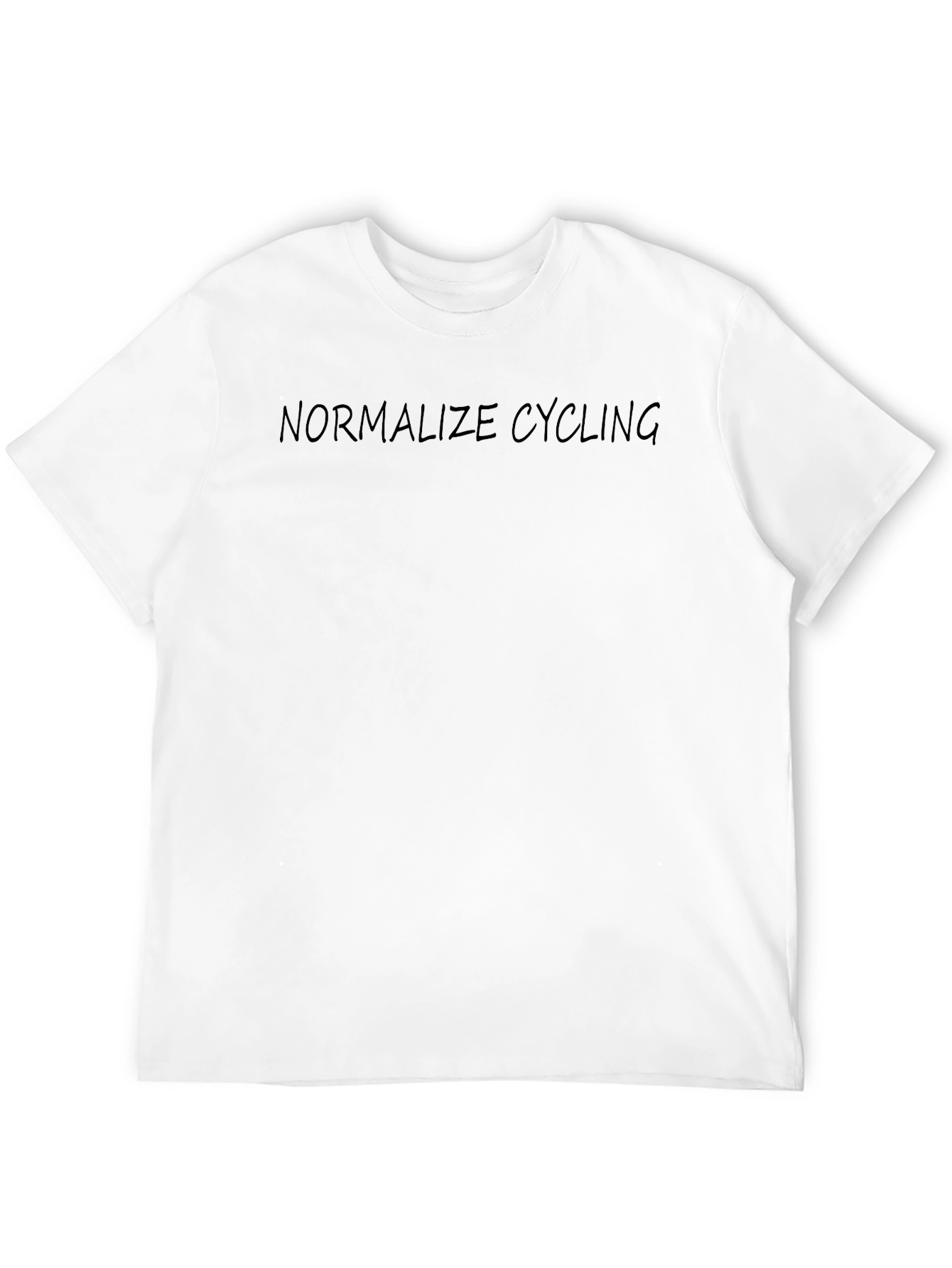 Normalize Cycling Graphic Tee - Everyday Casual Wear