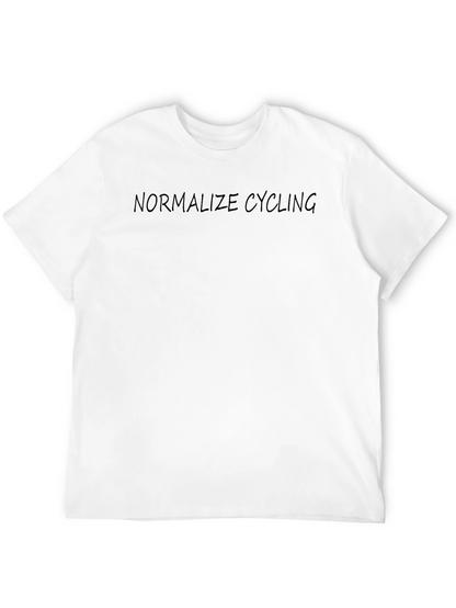Normalize Cycling Graphic Tee - Everyday Casual Wear
