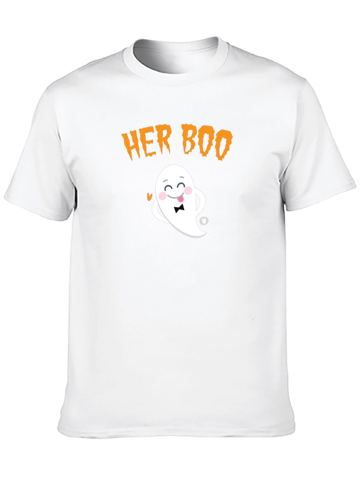 Her Boo Ghost T-Shirt - Halloween Couple Tee