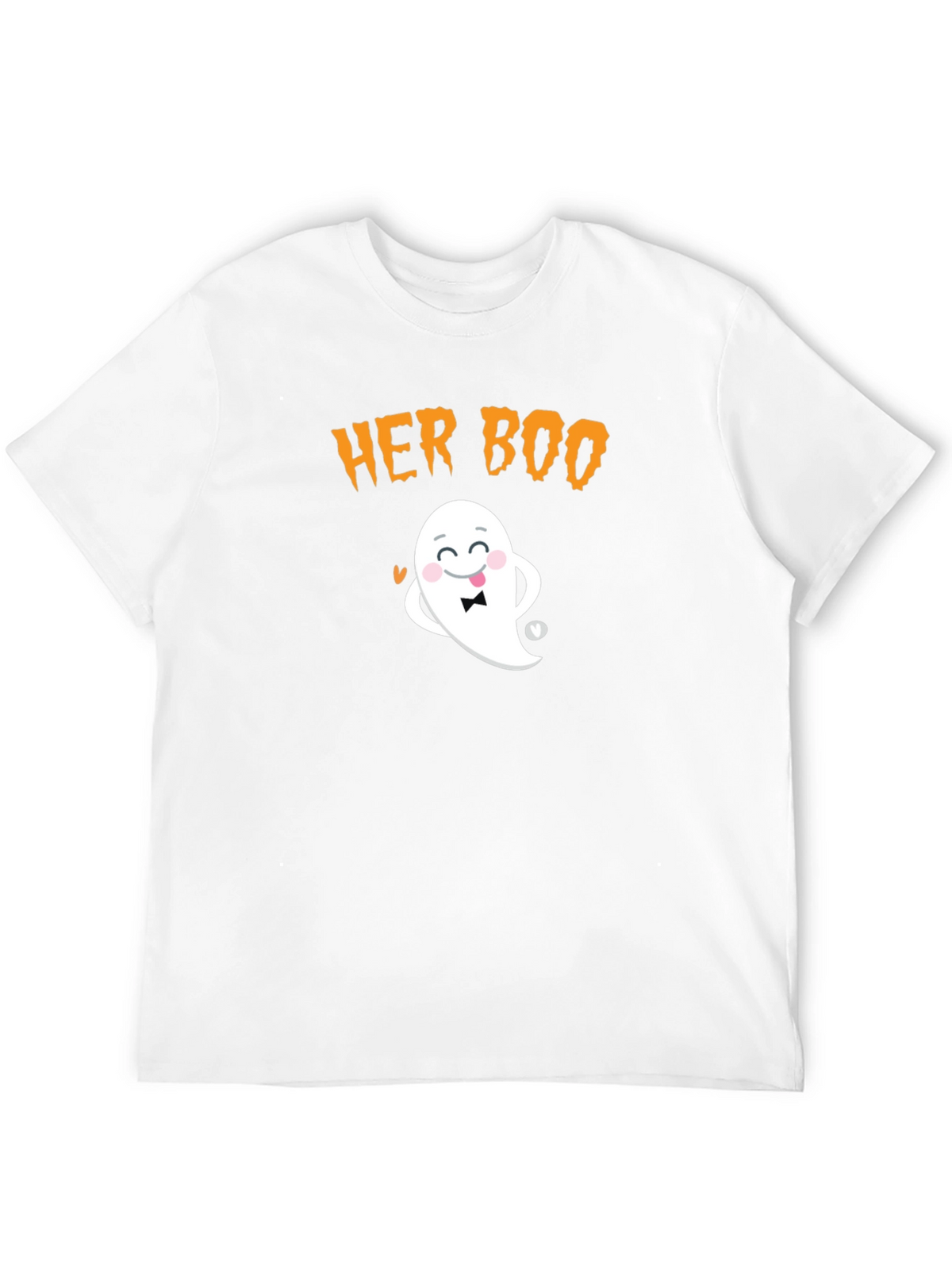 Her Boo Ghost T-Shirt - Halloween Couple Tee