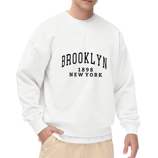 Retro Brooklyn 1898 New York Varsity Crewneck