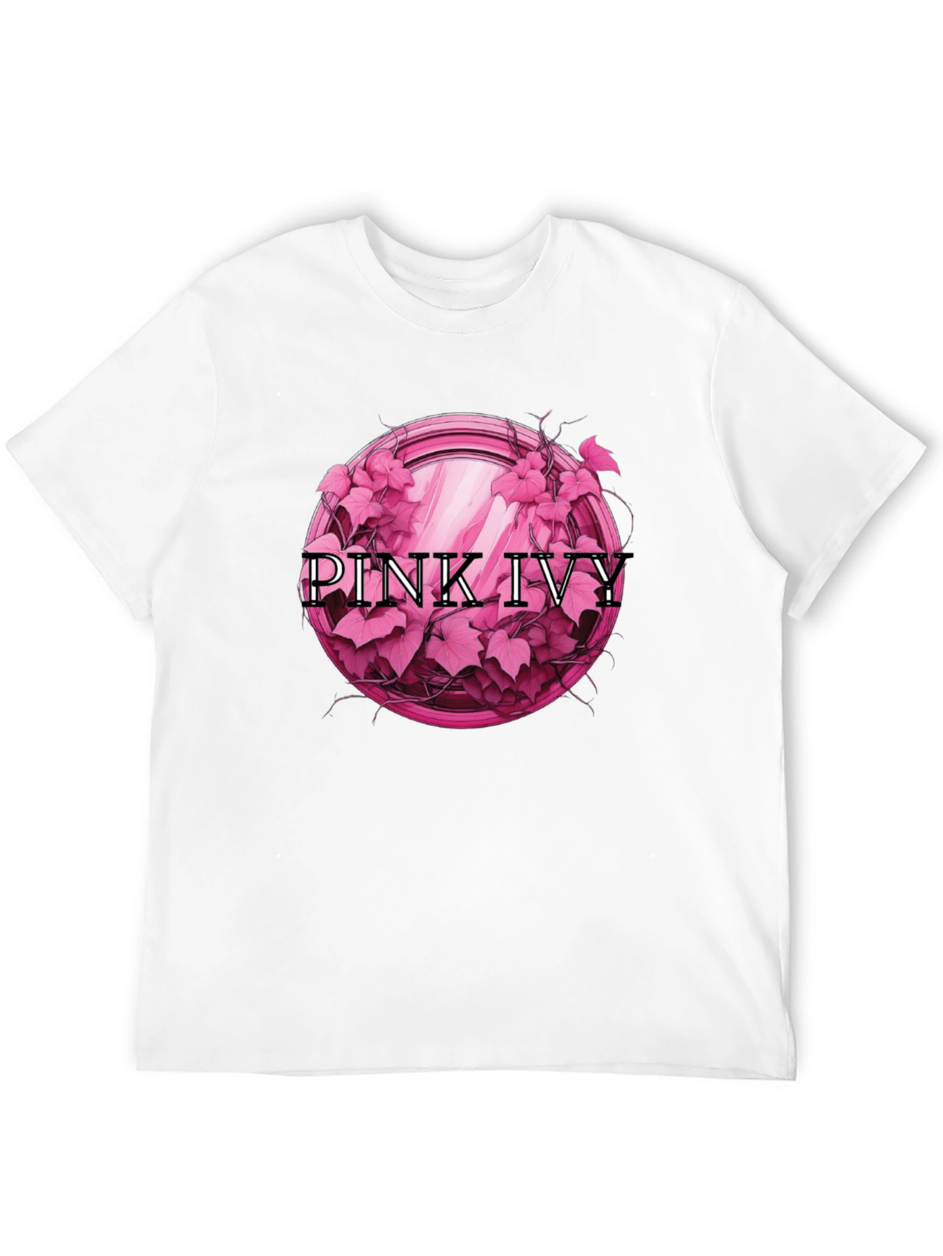 Pink Ivy Graphic Tee