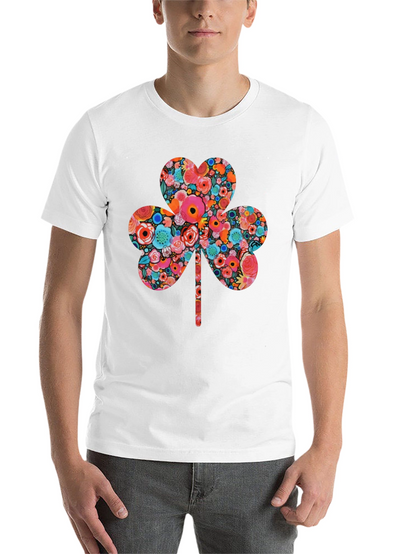 Floral Clover Graphic Tee - St. Patricks Day