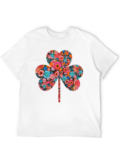 Floral Clover Graphic Tee - St. Patricks Day