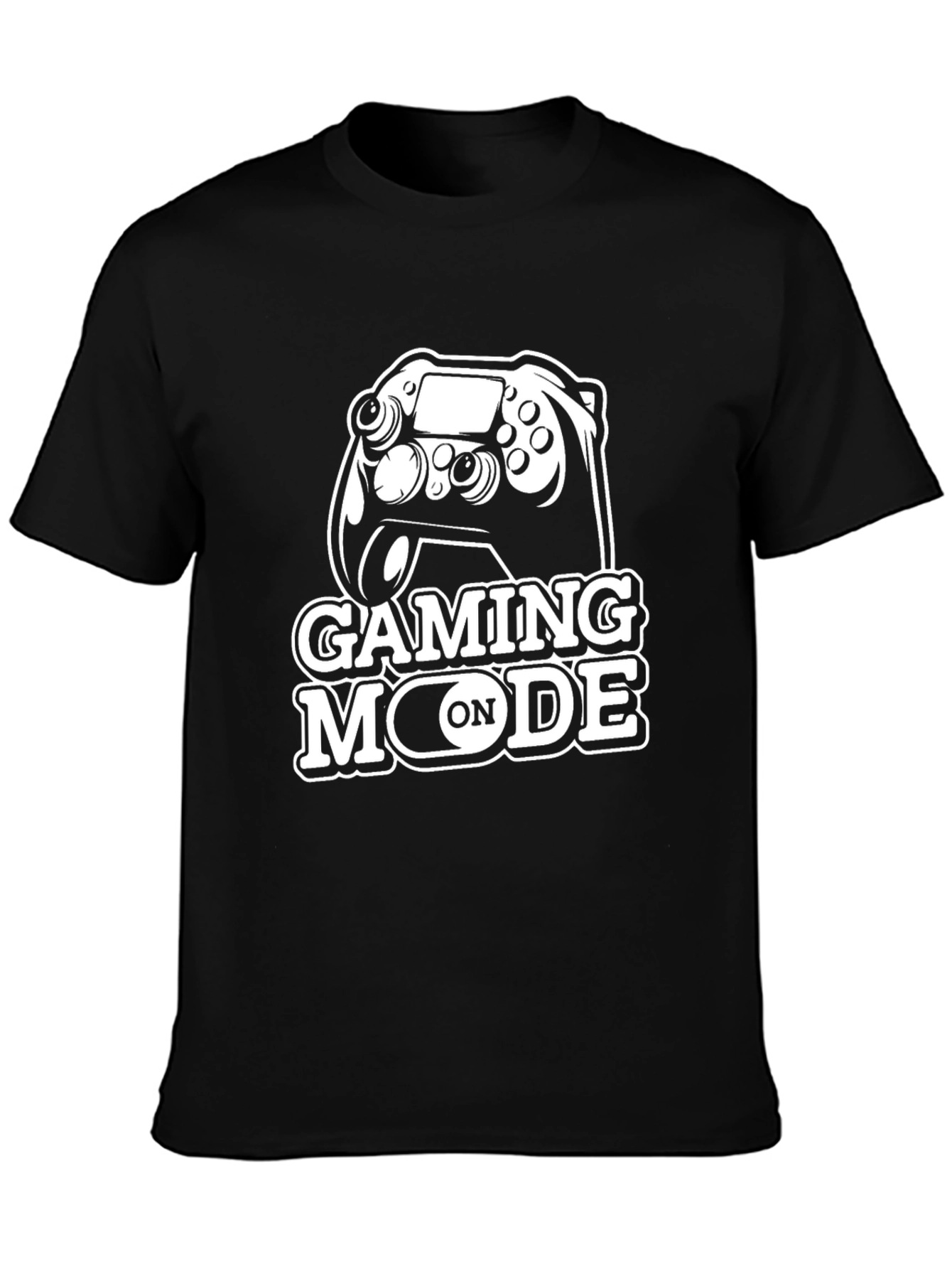 Gaming Mode On T-Shirt - Black Gamer Tee