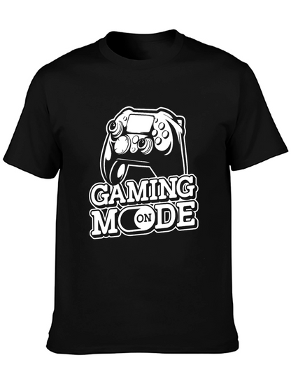 Gaming Mode On T-Shirt - Black Gamer Tee