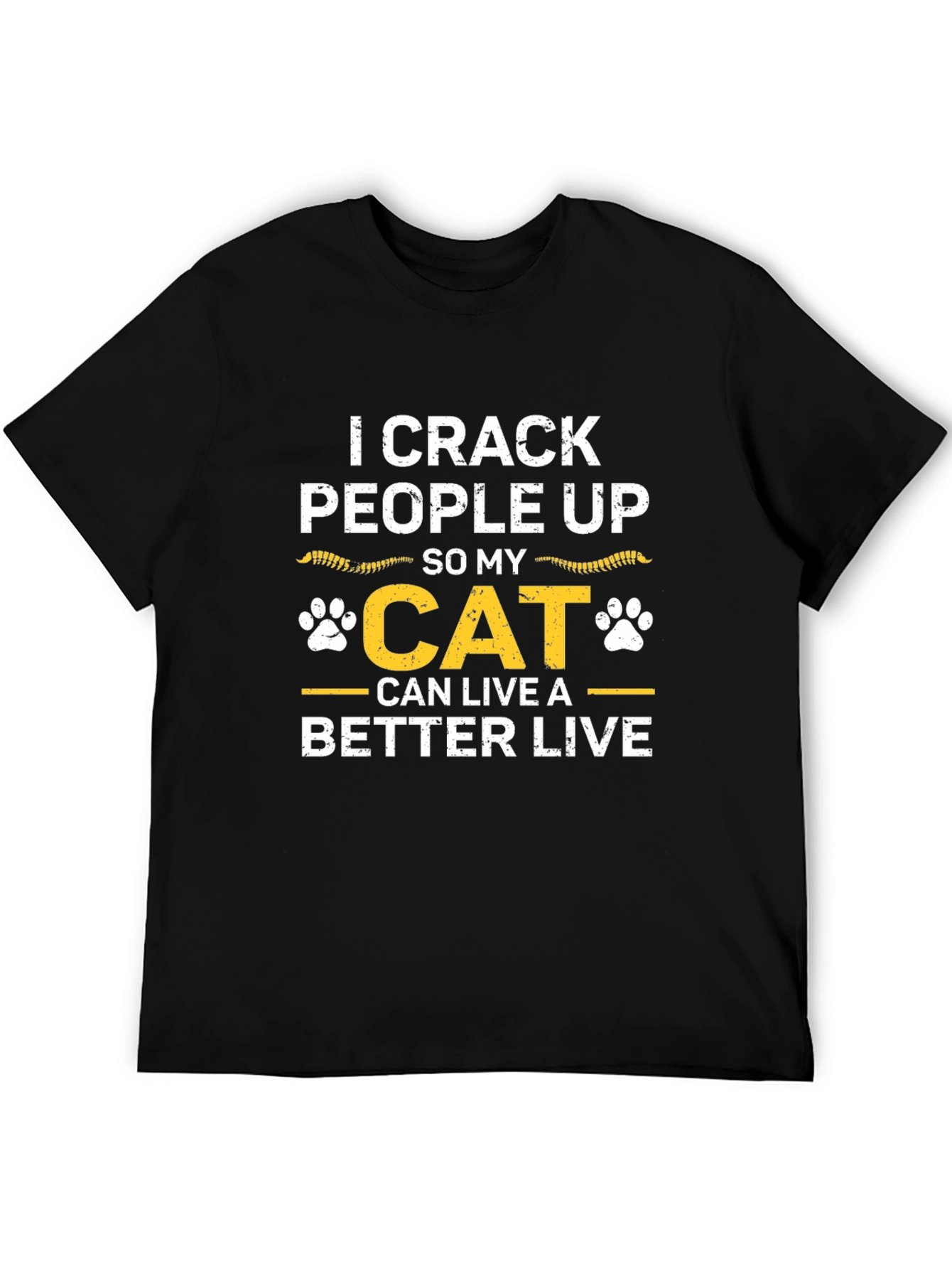 I Crack People Up Cat T-Shirt