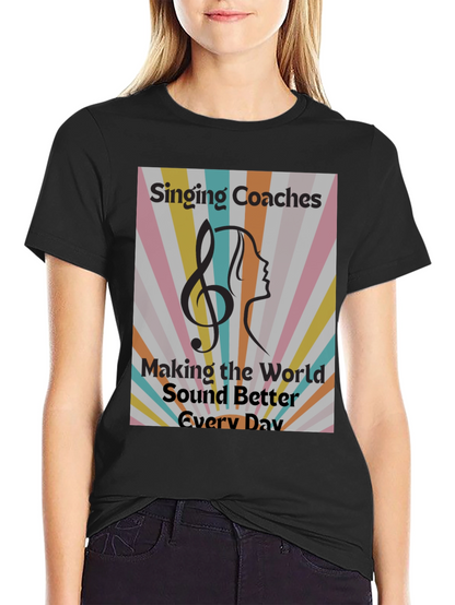 Singing Coaches Tee - Music Lovers T-Shirt
