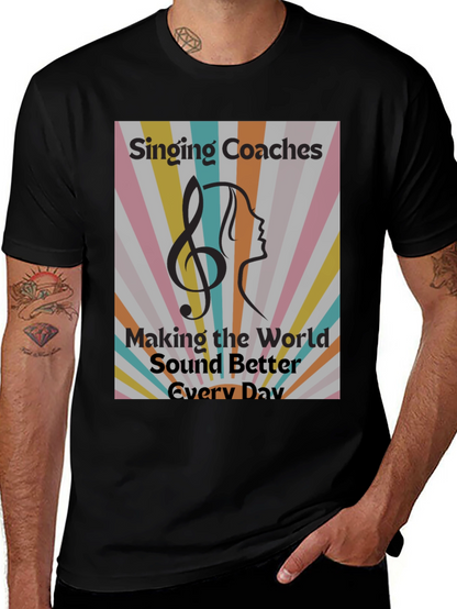 Singing Coaches Tee - Music Lovers T-Shirt