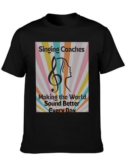 Singing Coaches Tee - Music Lovers T-Shirt