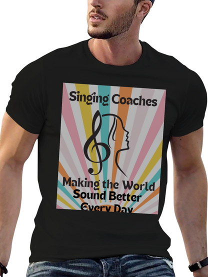 Singing Coaches Tee - Music Lovers T-Shirt