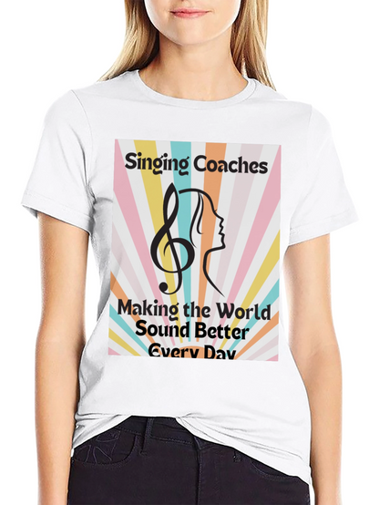 Singing Coaches Tee - Music Lovers T-Shirt