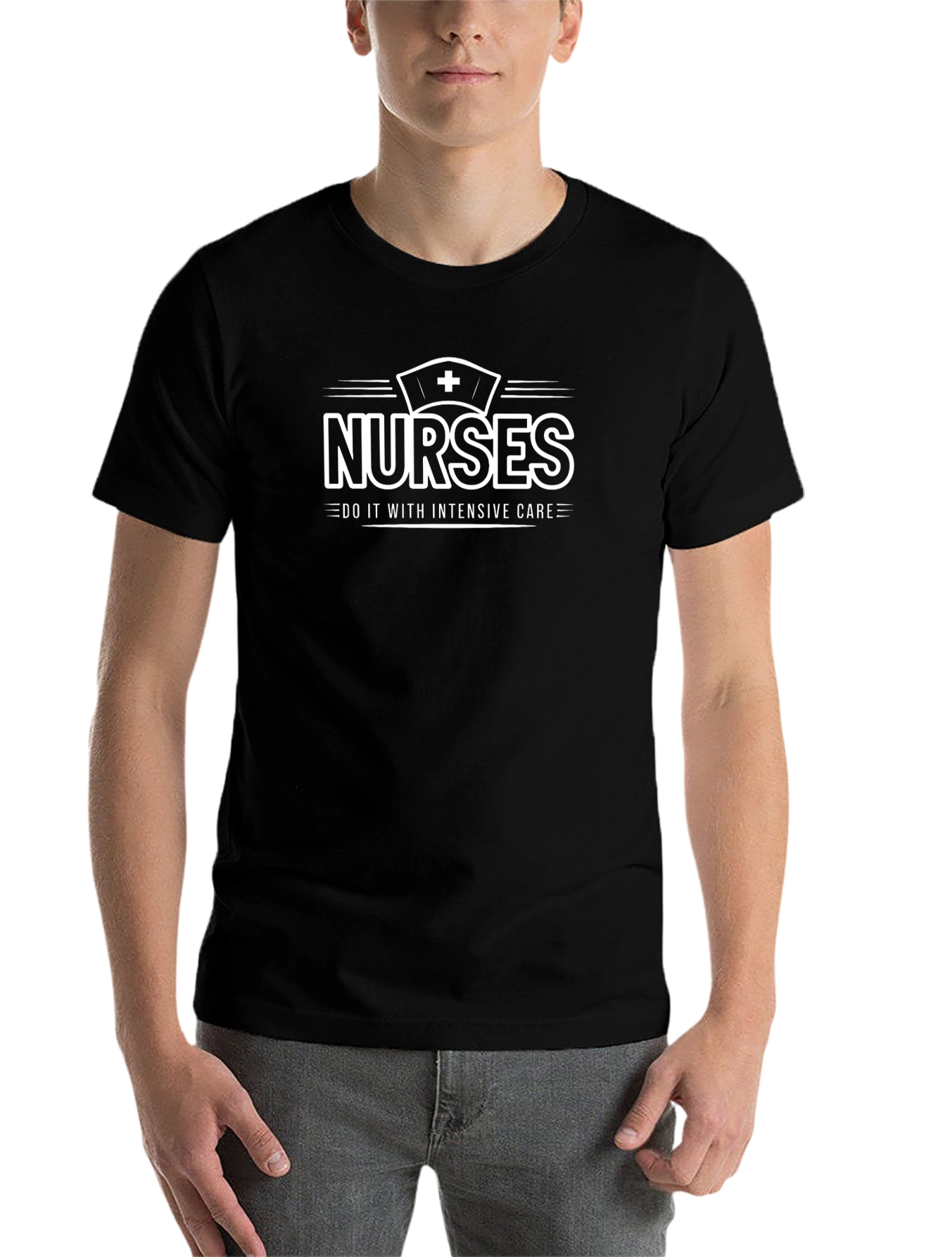 Nurses Do It With Intensive Care Graphic T-Shirt