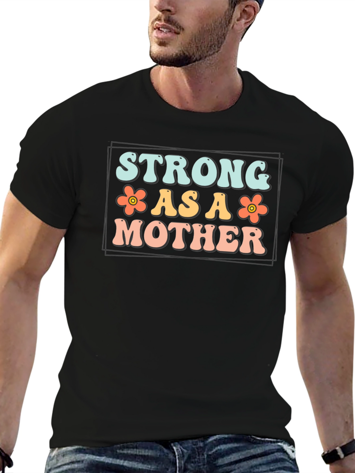 Strong As A Mother Graphic Tee