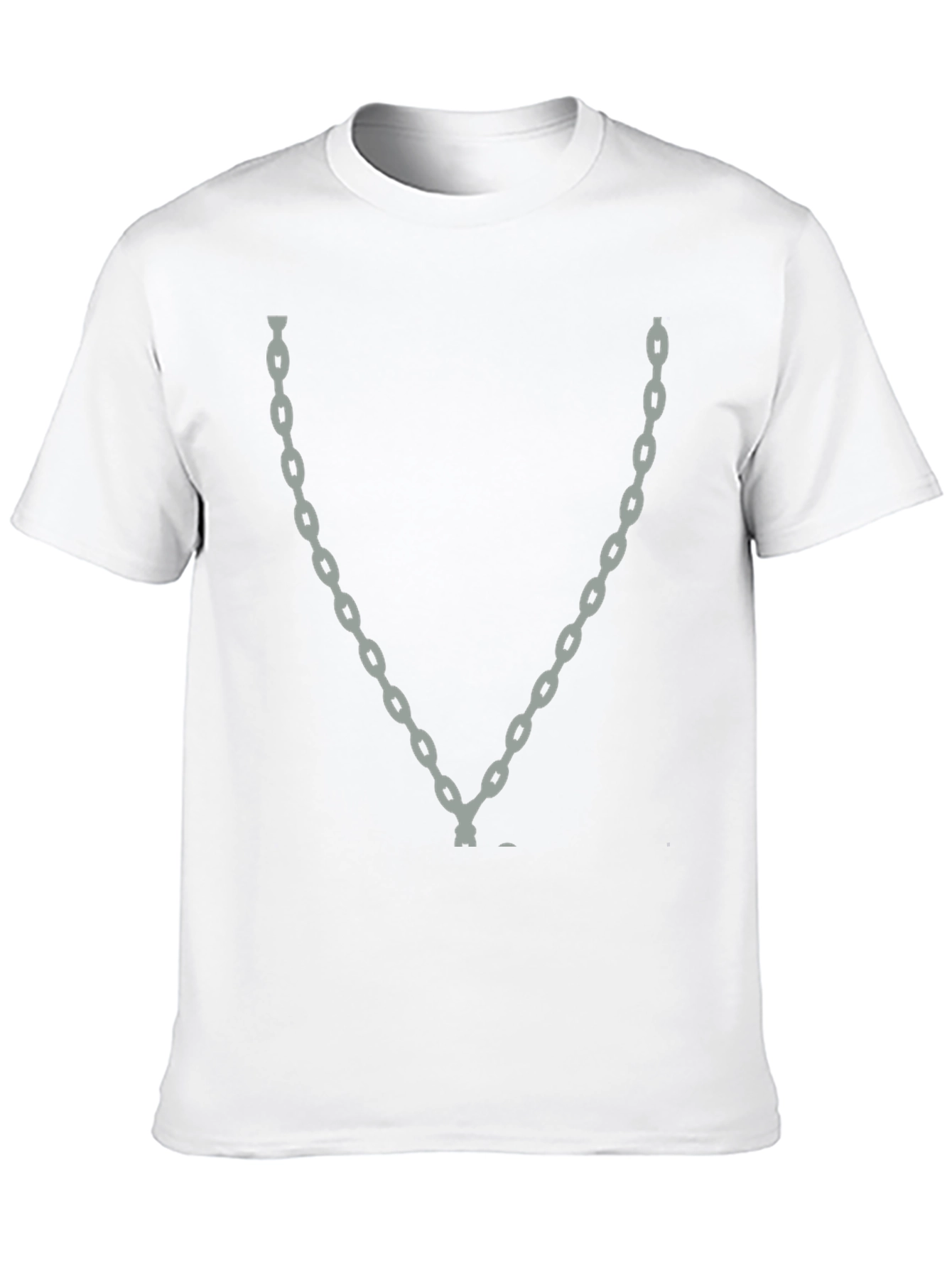 Chain Graphic Black T-Shirt