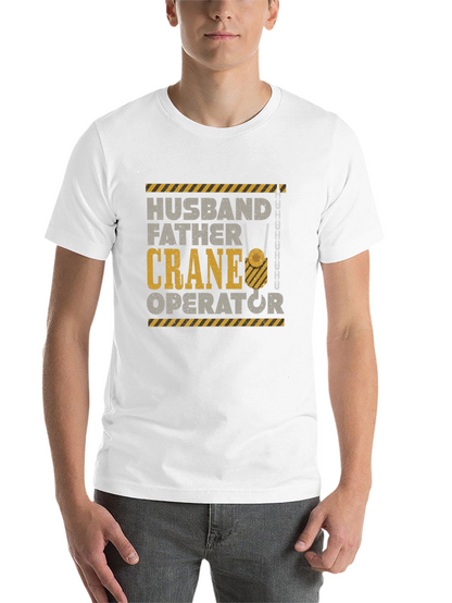 Husband Father Crane Operator Graphic T-Shirt