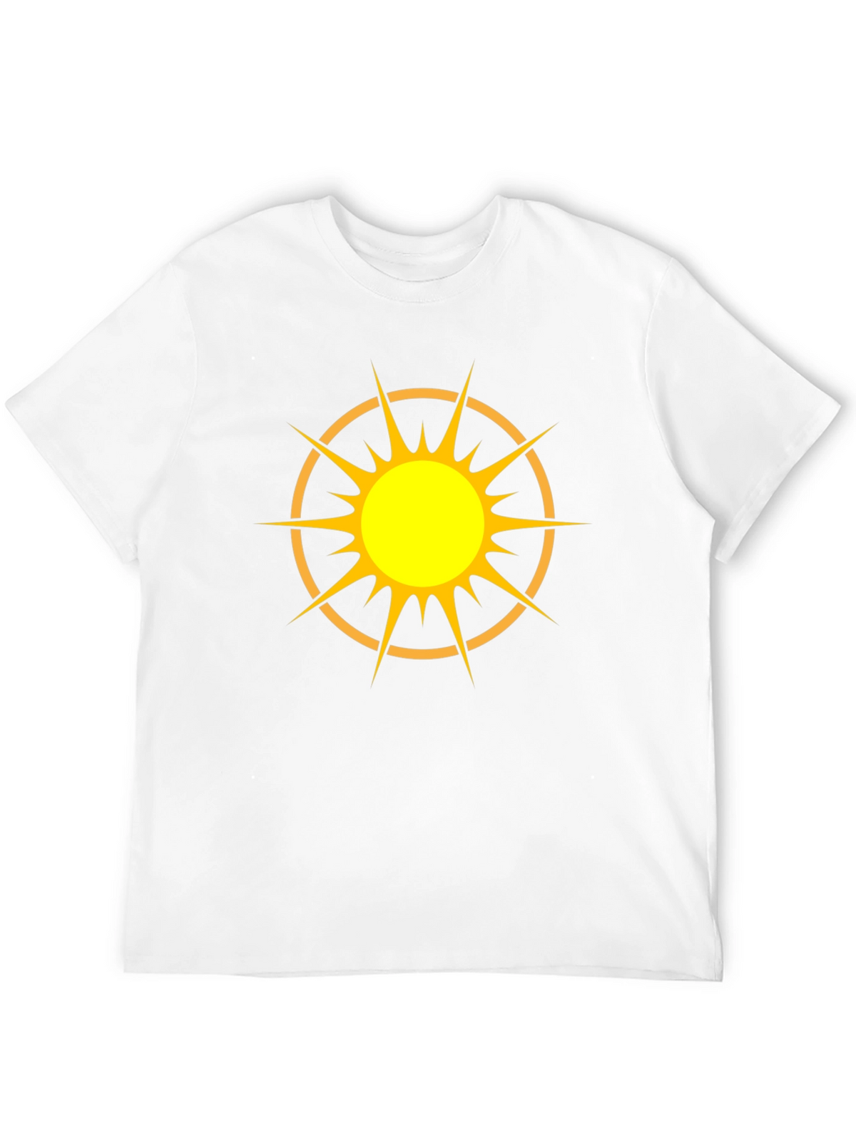 Radiant Sun Graphic Black T-Shirt