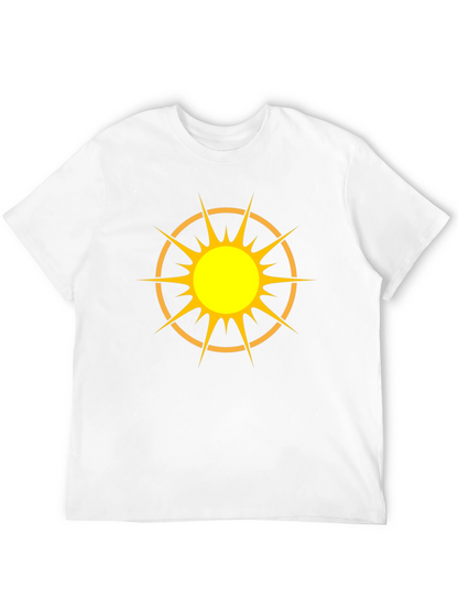 Radiant Sun Graphic Black T-Shirt