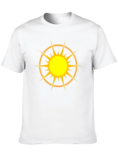 Radiant Sun Graphic Black T-Shirt