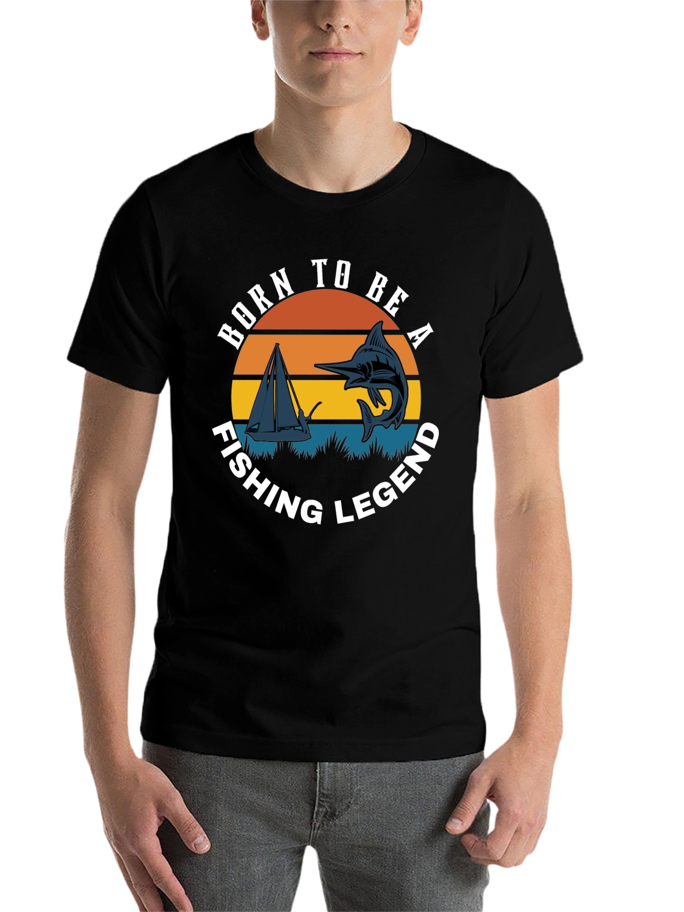 Born to Be A Fishing Legend T-Shirt