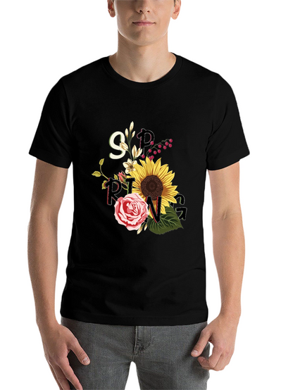 Spring Floral Graphic Tee