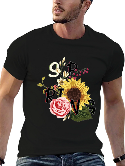 Spring Floral Graphic Tee