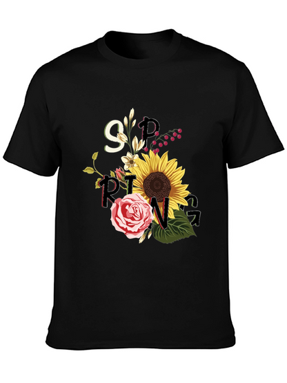 Spring Floral Graphic Tee
