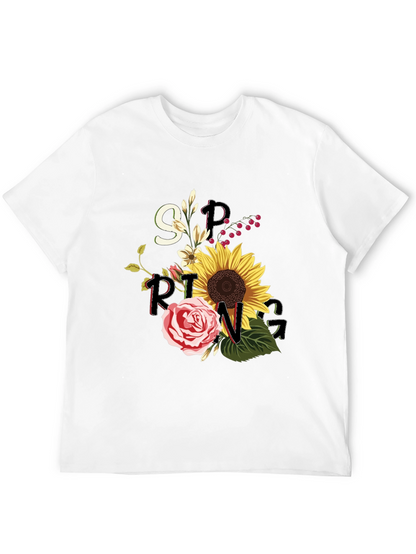 Spring Floral Graphic Tee