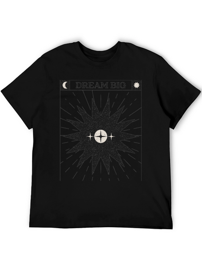 Celestial Graphic Black T-Shirt