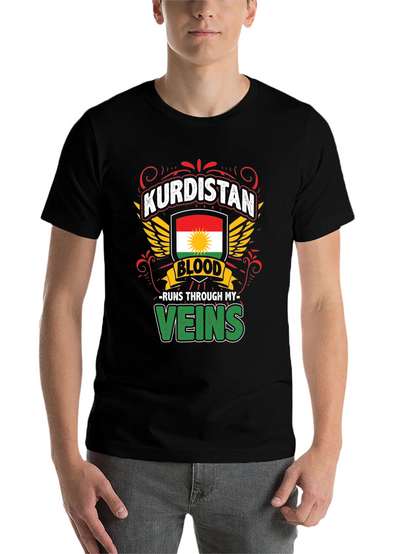 Kurdistan Blood Runs Through My Veins T-Shirt