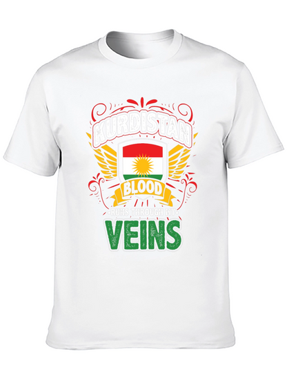 Kurdistan Blood Runs Through My Veins T-Shirt