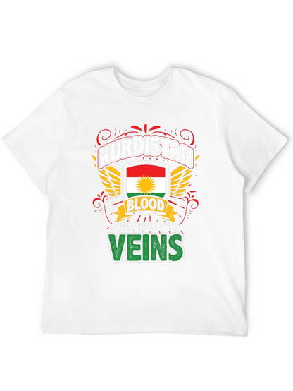 Kurdistan Blood Runs Through My Veins T-Shirt