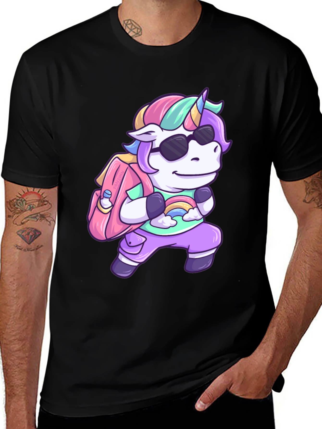 Cool Unicorn Graphic Tee