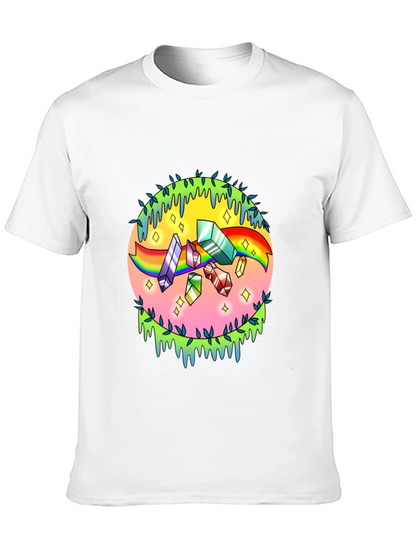 Crystal Rainbow Graphic Tee