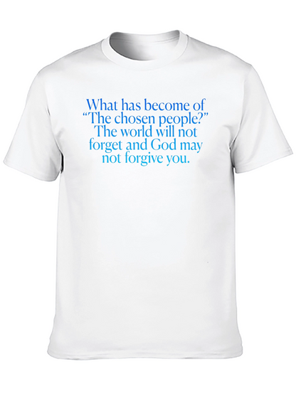 Chosen People Graphic Tee - Bold Statement T-Shirt