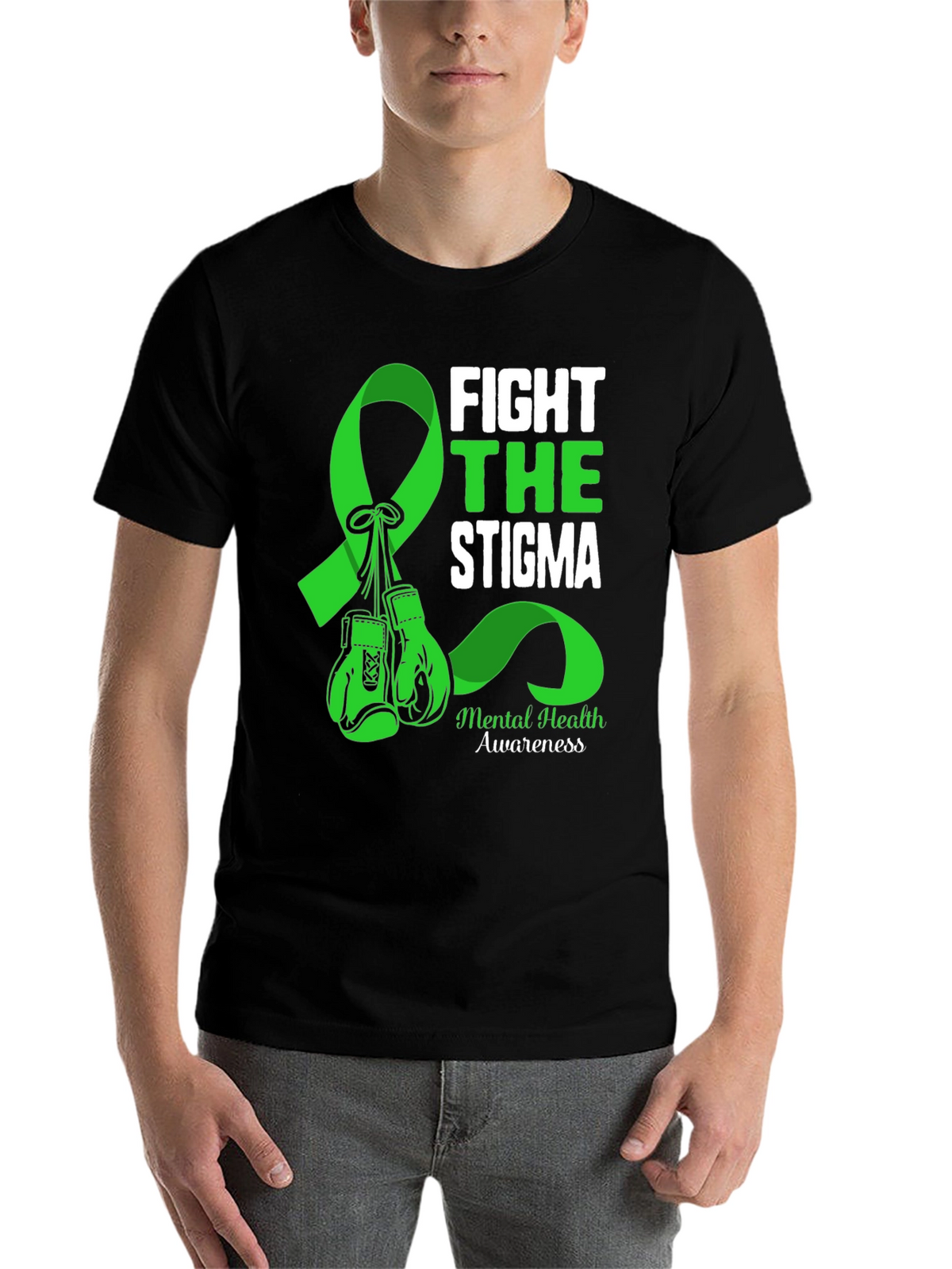 Mental Health Awareness T-Shirt - Fight the Stigma