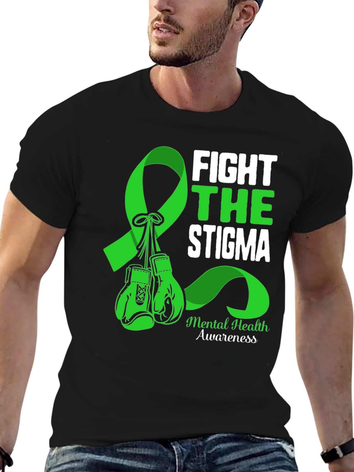 Mental Health Awareness T-Shirt - Fight the Stigma