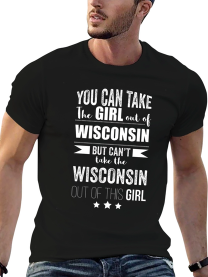 Wisconsin Girl T-Shirt - Home State Pride Tee