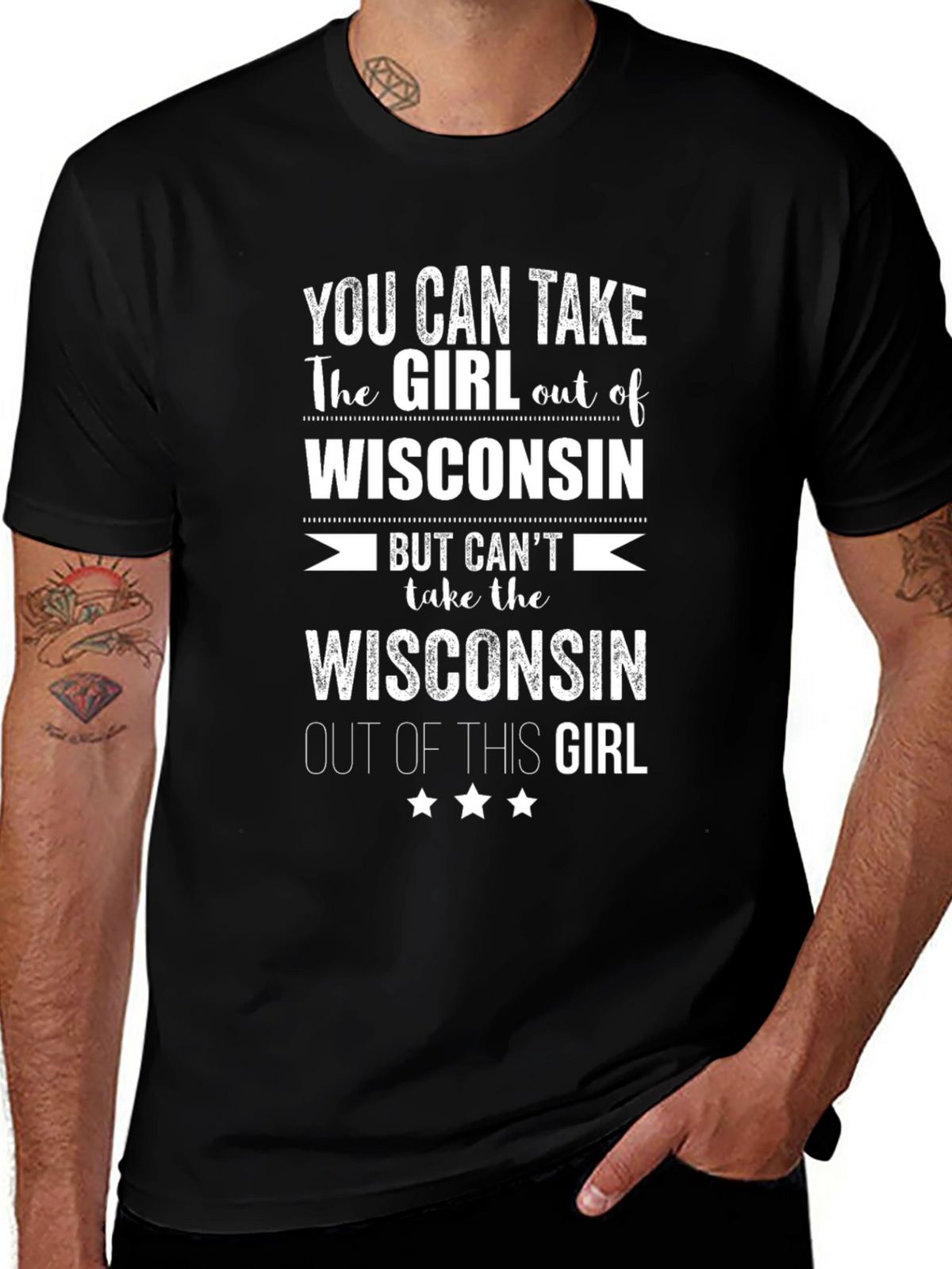 Wisconsin Girl T-Shirt - Home State Pride Tee