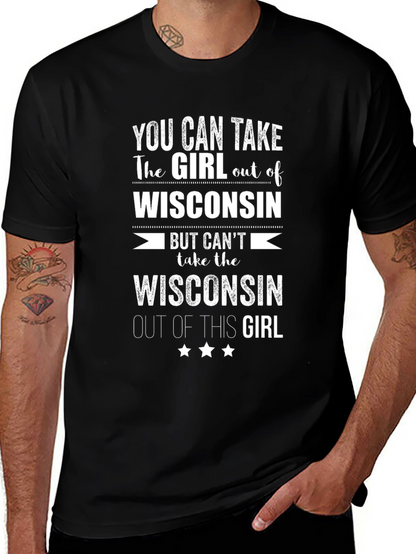Wisconsin Girl T-Shirt - Home State Pride Tee