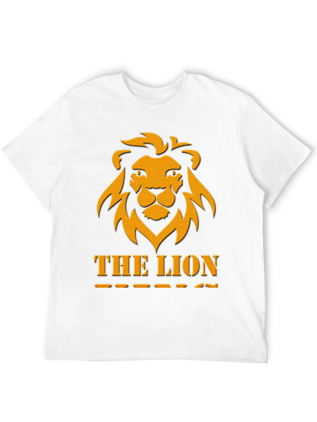 The Lion Graphic Tee - Bold Black T-Shirt